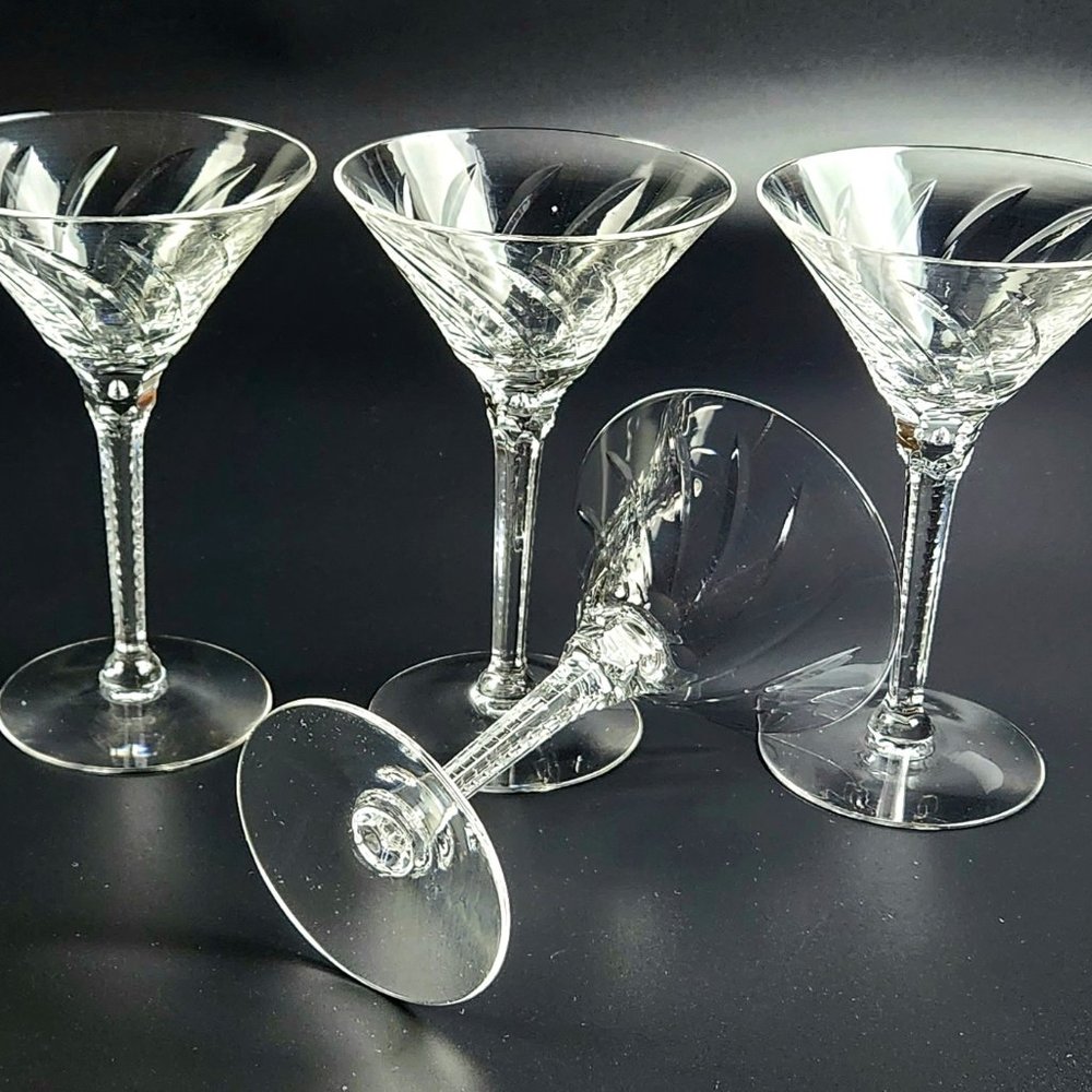 Vintage Champagne/Tall Sherbet Norse by SENECA - Set of 4 - 6 3/8" Tall